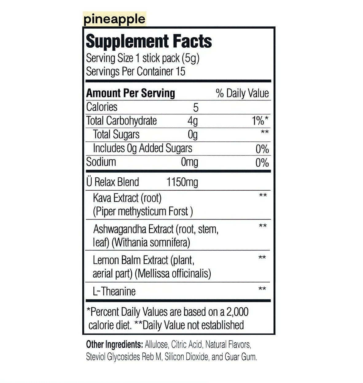 Ü Relax + FREE Shaker Bottle