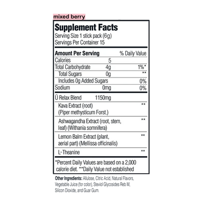 Ü Relax + FREE Shaker Bottle